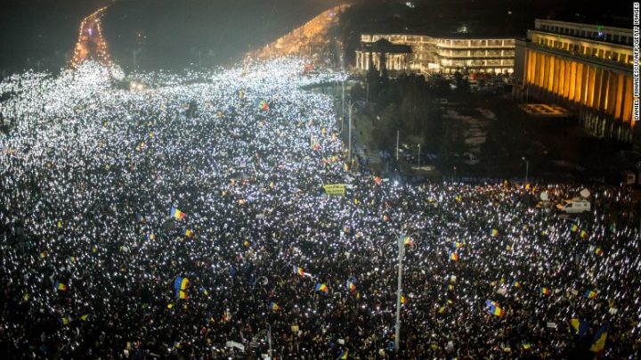 Protest Romania